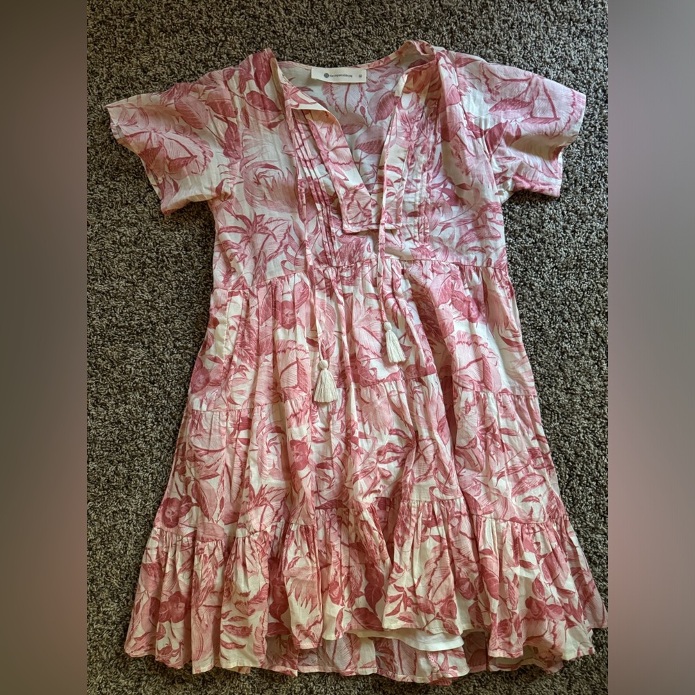 Impeccable pig pink summer dress
